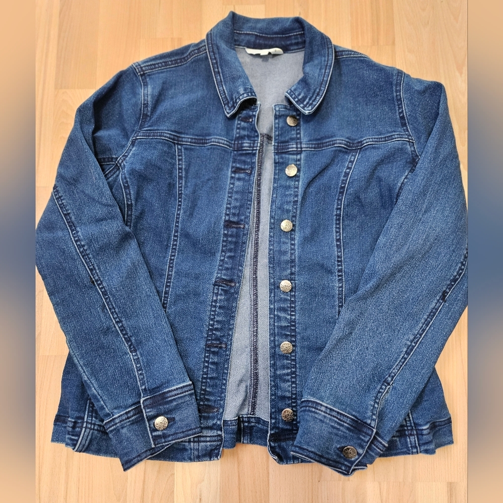 Northern Reflections Denim Stretch Jacket Size small